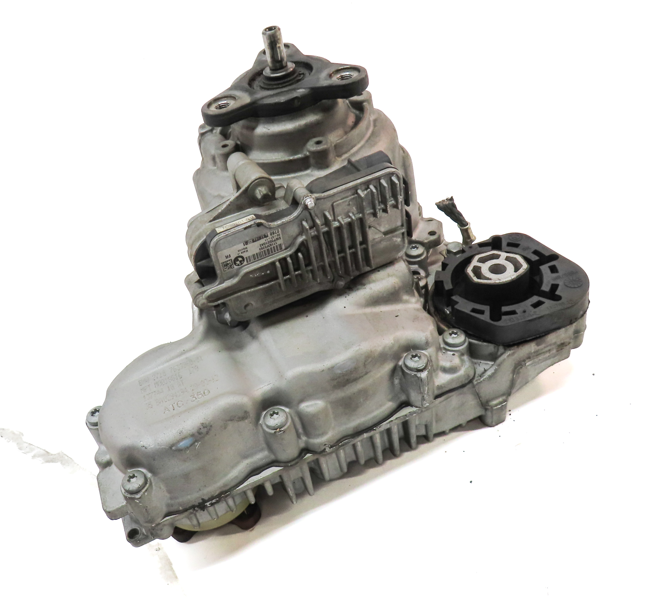 10-12 BMW 535i 550i GT 750i B7 F01 F07 F10 AWD FRONT TRANSFER CASE w/SHIFT MOTOR — exact item pictured